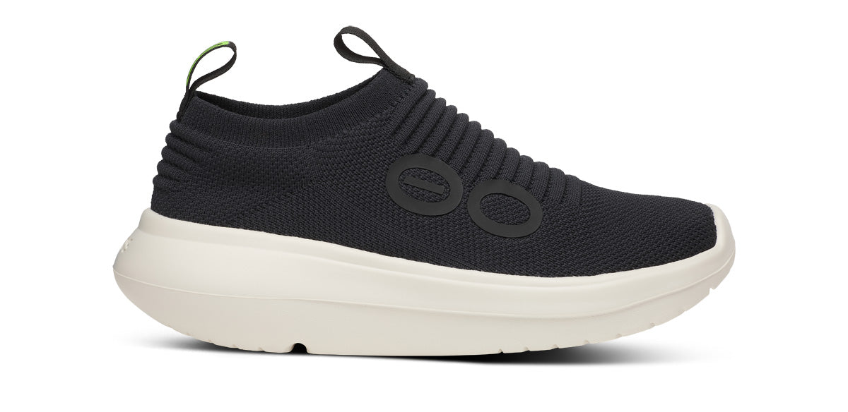 Women's OOmy Zen - Chalk Black – OOFOS
