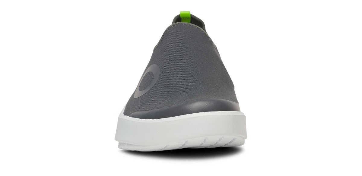 Men's OOmg eeZee Low Shoe - Volcanic Ash (SALE) – OOFOS