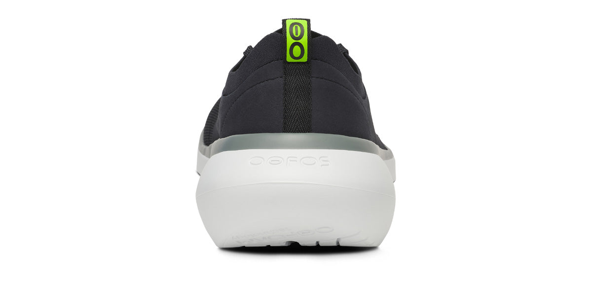 Men's OOmy Stride - White Black – OOFOS Men's OOmy Stride - White Black – OOFOS
