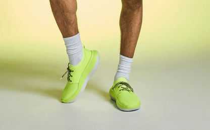 Men's OOmy Stride - Electro front view of model standing in studio | lifestyle