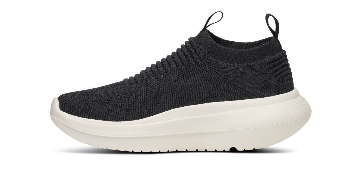 Men's OOmy Zen - Chalk Black – OOFOS