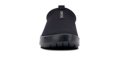 Women's OOcoozie Sport Mule - Black front view