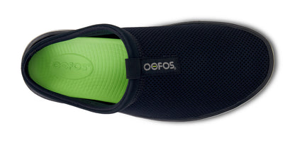 Women's OOcoozie Sport Mule - Black top view
