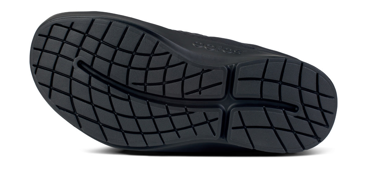 Women's OOcoozie Mule Shoe - Black – OOFOS