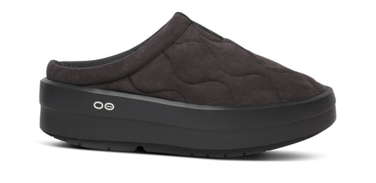 Women's OOmega Posh Mule - Black medial view