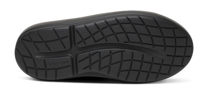 Men's Club+ Black Black bottom view