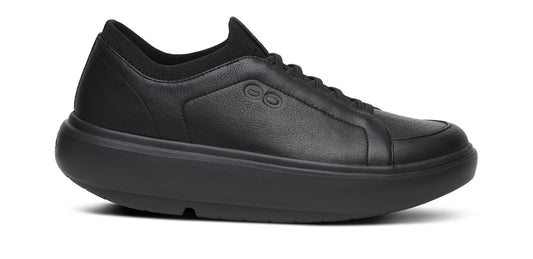 Men's Club+ Leather - Black lateral view