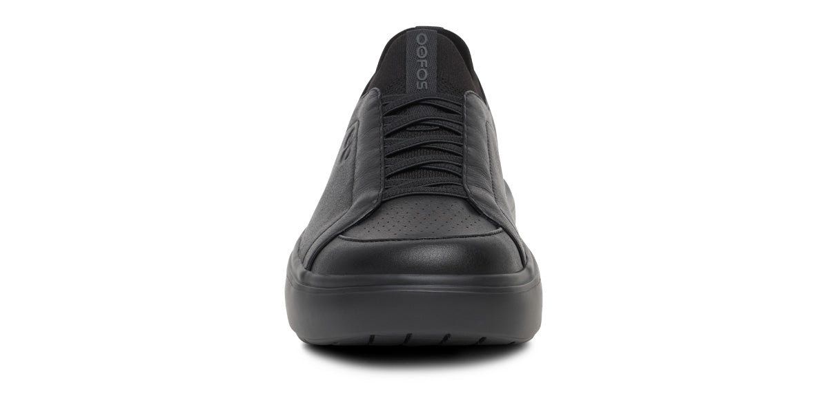 Men's Club+ Leather - Black front view