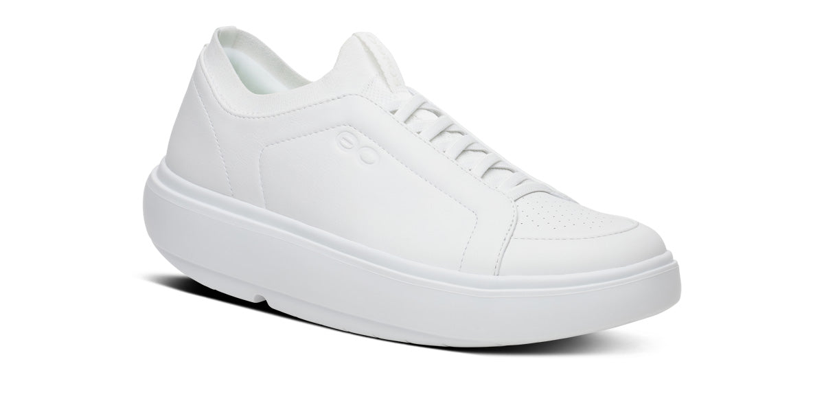 Men's Club+ Leather - White main view