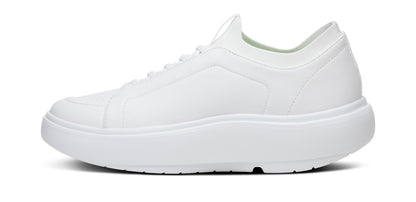 Men's Club+ Leather - White medial view