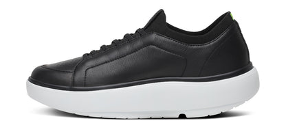 Men's Club+ Leather - White Black medial view
