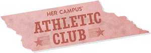 Her Campus Athletic Club sticker