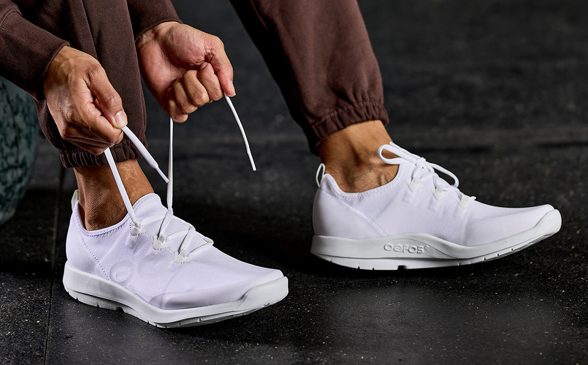 Men's OOmg Sport LS Low Shoe - White â OOFOS