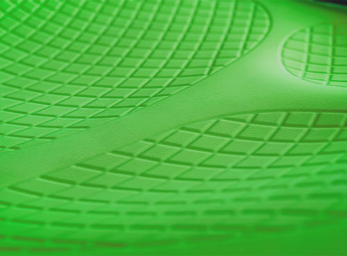 OOFOS OOfoam fatigue fighter technology graphic displaying the sole cushioning and pattern of OOFOS shoes