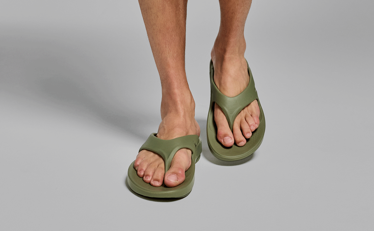Men's OOriginal Sandal - Foliage (SALE) – OOFOS