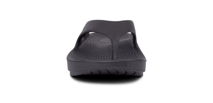 Women's OOriginal Sandal - Black - OOFOS front view