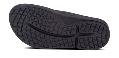 Women's OOriginal Sandal - Black - OOFOS bottom view