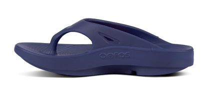 Men's OOriginal Sandal - Navy - OOFOS medial view