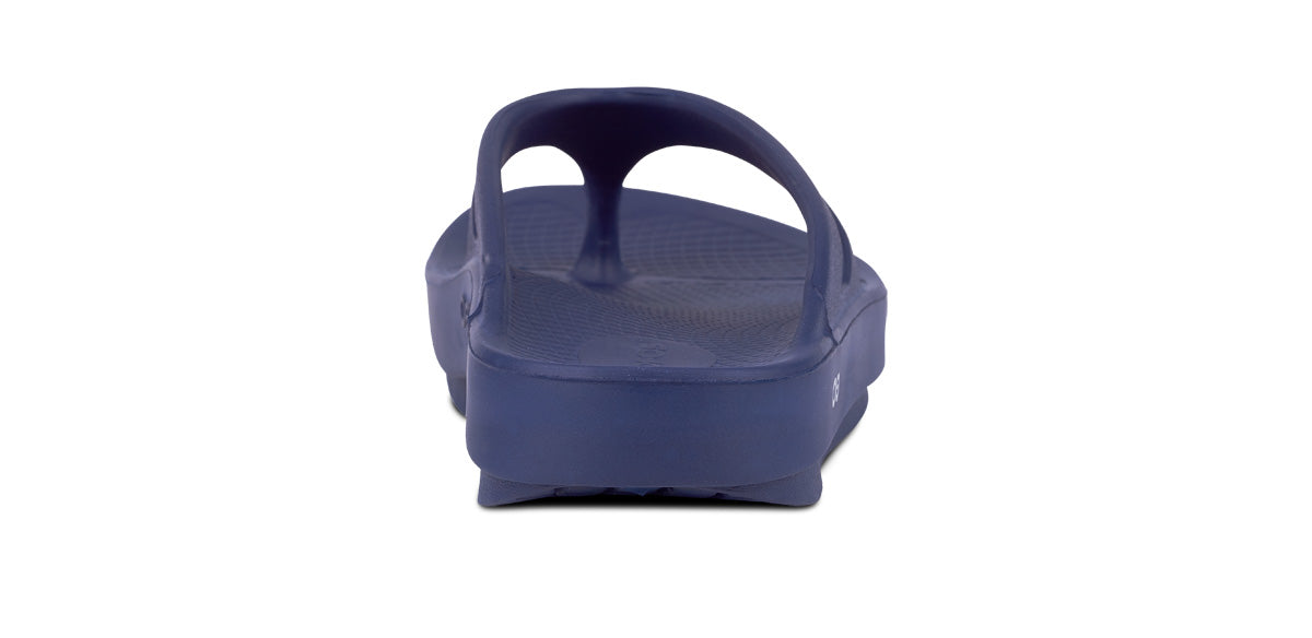 Men's OOriginal Sandal - Navy - OOFOS back view
