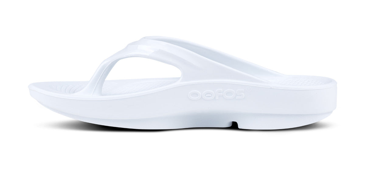 Women's OOlala Sandal - White – OOFOS