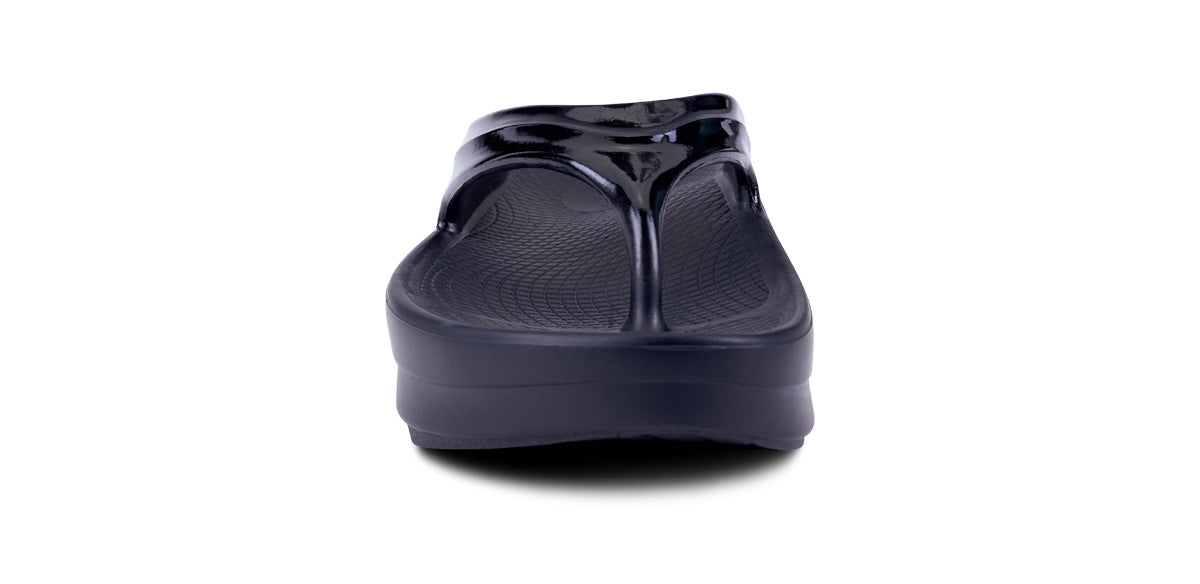 Women's OOmega OOlala Sandal - Black front view