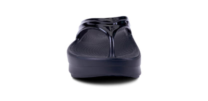 Women's OOmega OOlala Sandal - Black front view