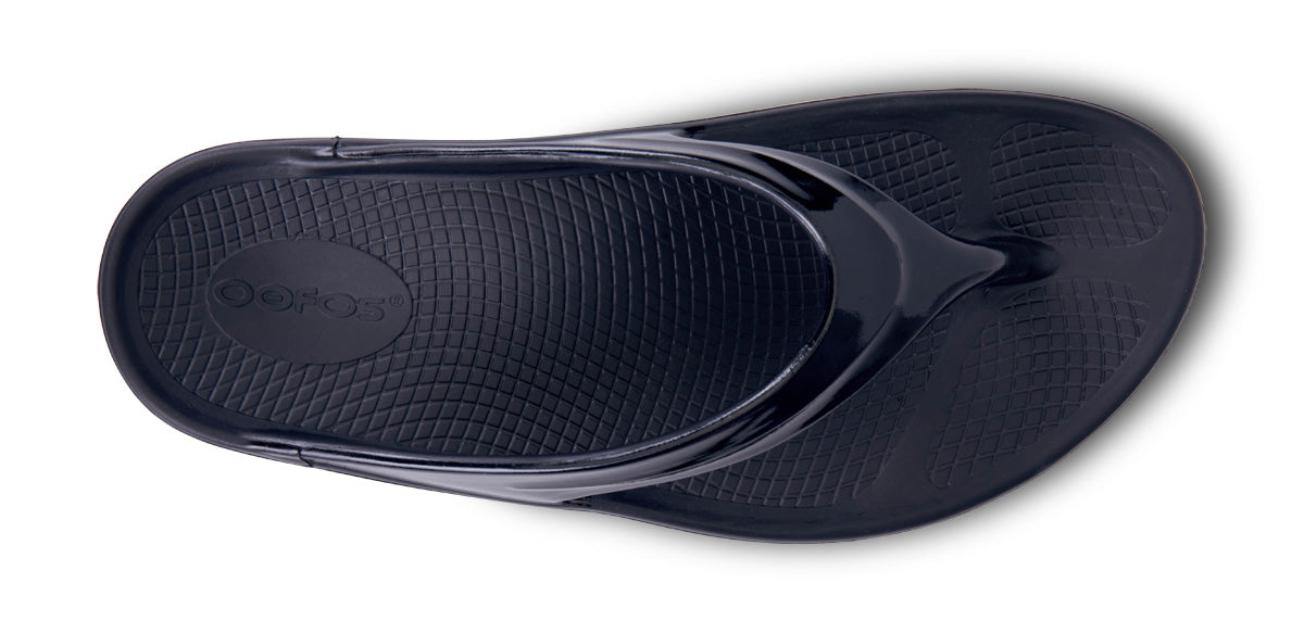 Women's OOmega OOlala Sandal - Black top view