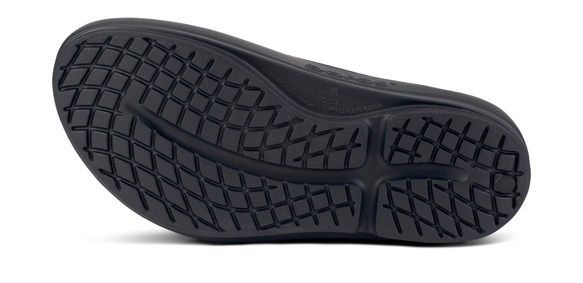 Women's OOmega OOlala Luxe Sandal - Atlantis bottom view