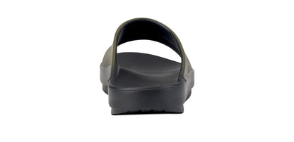 Men's OOahh Sport Slide Sandal - Tactical Green back view