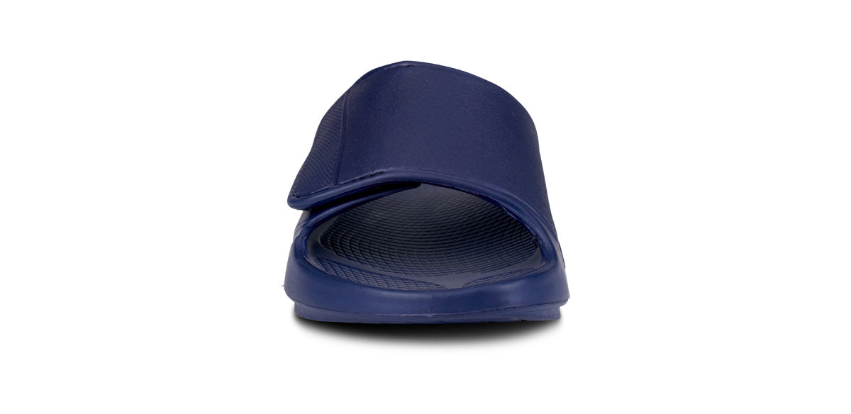 Women's OOahh Sport Flex Sandal - Navy front view