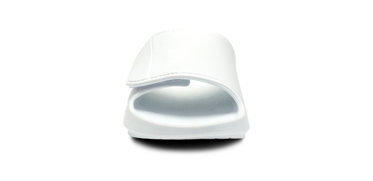 Men's OOahh Sport Flex Sandal - White front view