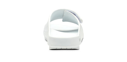 Men's OOahh Sport Flex Sandal - White back view