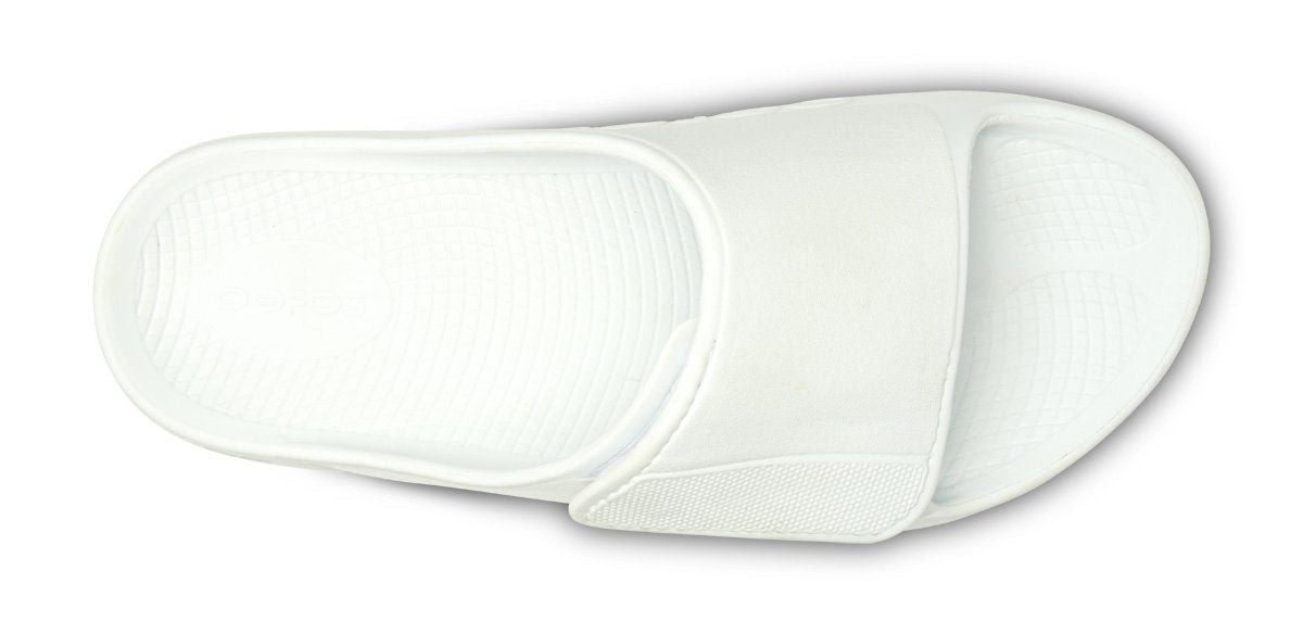 Women's OOahh Sport Flex Sandal - White – OOFOS