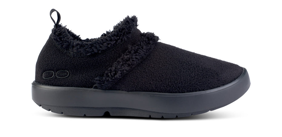 Women's Oocoozie Low Black Shoe – OOFOS