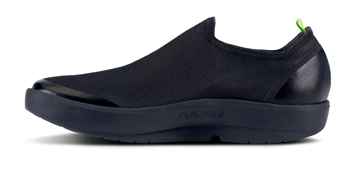 Men's OOmg eeZee Low Black Shoe – OOFOS
