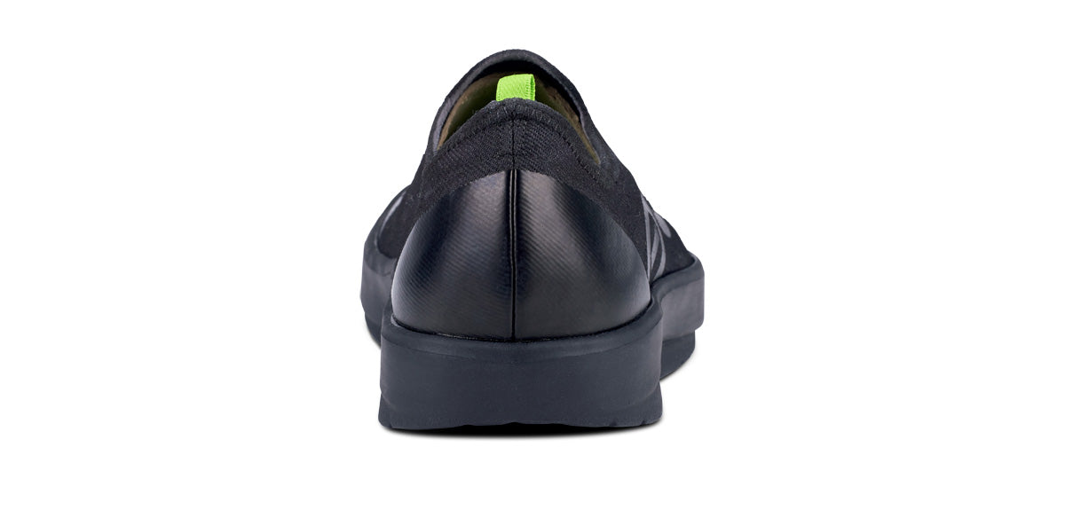 Men's OOmg eeZee Low Black Shoe – OOFOS