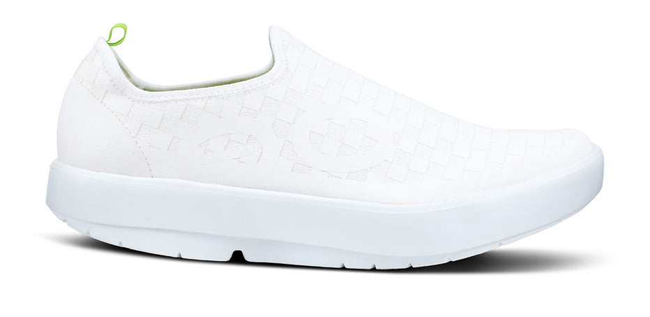 Men's OOmg eeZee Low Shoe - White Checker (SALE)