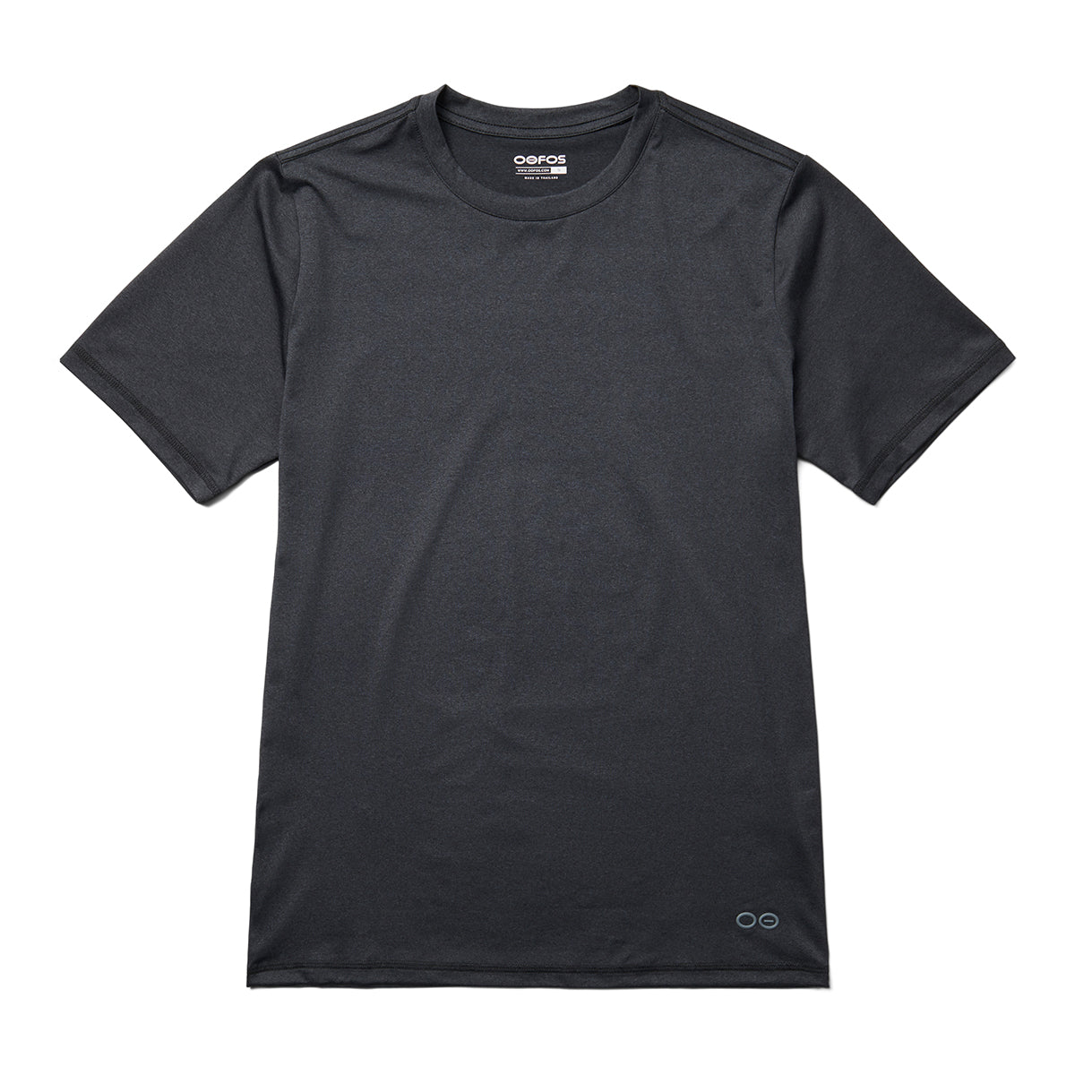 【新品】the phos / half sleeve tee (Black) Men's cOOl down T Shirt - Dark Gray Heather – OOFOS