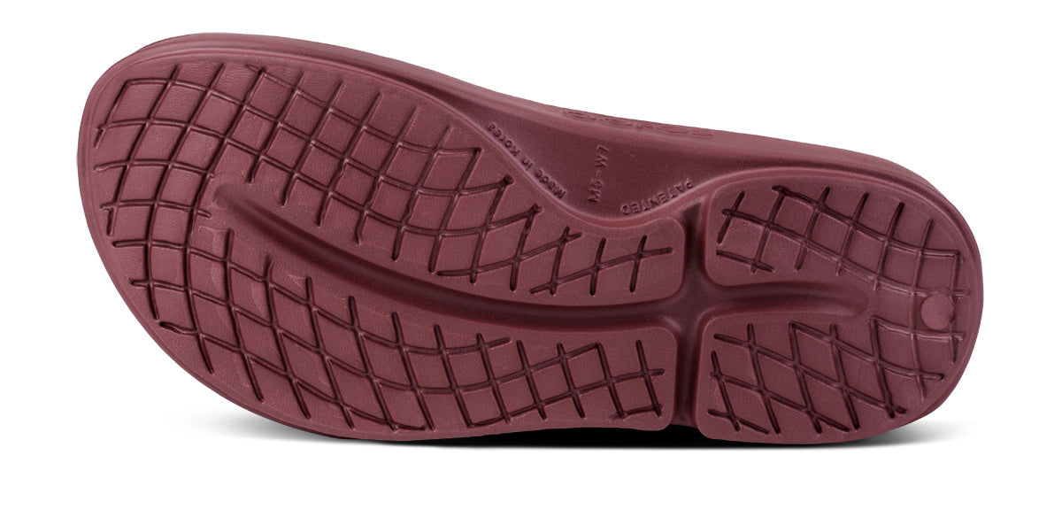 【OOFOS】 OORIGINAL MARS RED - Jori Mars Red Women's OOahh Slide Sandal - Mars Red (SALE) – OOFOS
