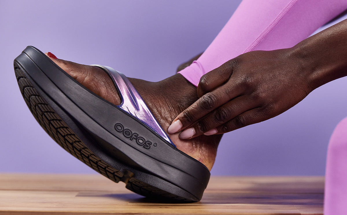 Women's OOmega OOlala Luxe Sandal Calypso – OOFOS